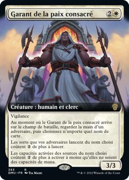 Garant de la paix consacré - Dominaria Uni