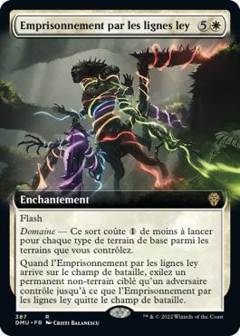 Emprisonnement par les lignes ley - Dominaria Uni