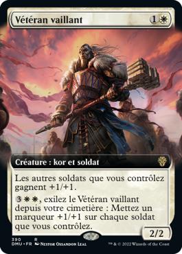 Vétéran vaillant - Dominaria Uni