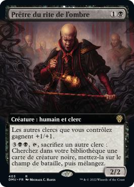 Prêtre du rite de l'ombre - Dominaria Uni