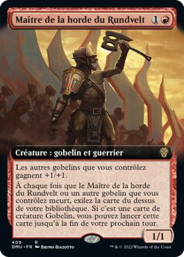 Maître de la horde du Rundvelt - Dominaria Uni