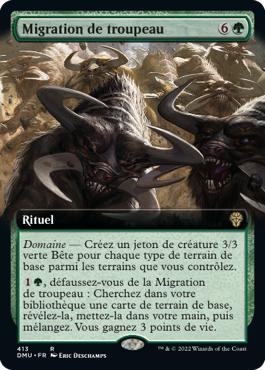 Migration de troupeau - Dominaria Uni