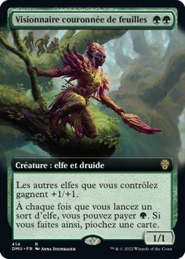 Visionnaire couronnée de feuilles - Dominaria Uni