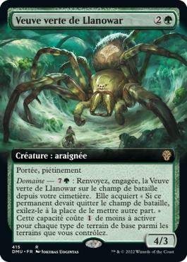 Veuve verte de Llanowar - Dominaria Uni