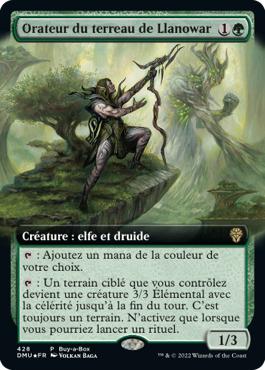 Orateur du terreau de Llanowar - Dominaria Uni