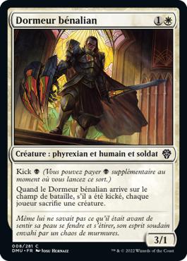 Dormeur bénalian - Dominaria Uni