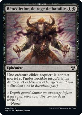 Bénédiction de rage de bataille - Dominaria Uni