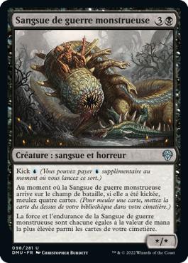 Sangsue de guerre monstrueuse - Dominaria Uni