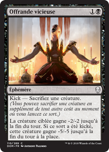 Offrande vicieuse - Dominaria