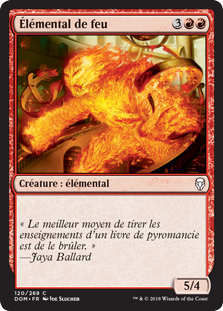 Élémental de feu - Dominaria