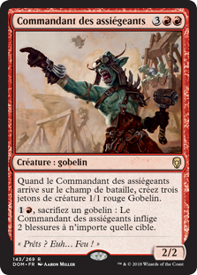 Commandant des assiégeants - Dominaria