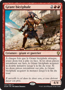 Géant bicéphale - Dominaria