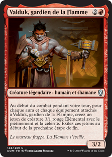 Valduk, gardien de la Flamme - Dominaria