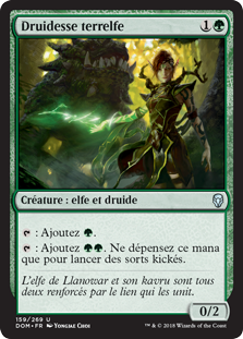 Druidesse terrelfe - Dominaria