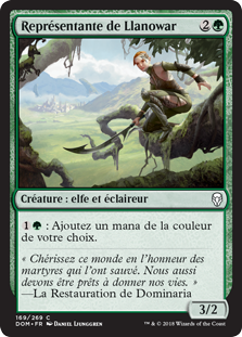 Représentante de Llanowar - Dominaria