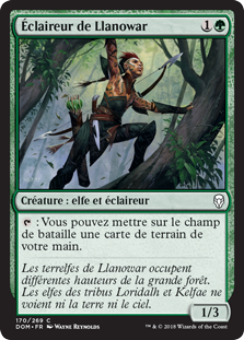 Éclaireur de Llanowar - Dominaria