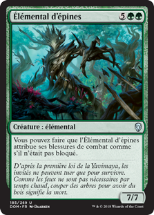 Élémental d'épines - Dominaria