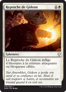 Reproche de Gideon - Dominaria