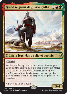 Grand seigneur de guerre Radha - Dominaria