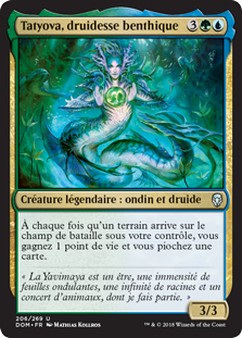 Tatyova, druidesse benthique - Dominaria