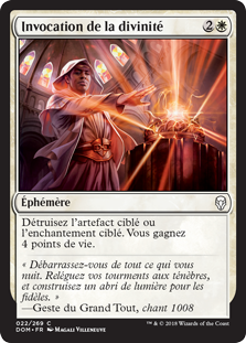 Invocation de la divinité - Dominaria