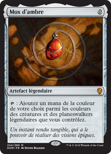 Mox d'ambre - Dominaria