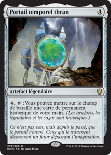 Portail temporel thran - Dominaria