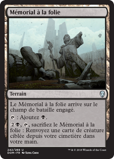 Mémorial à la folie - Dominaria