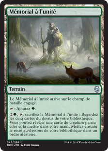 Mémorial à l'unité - Dominaria