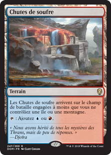 Chutes de soufre - Dominaria