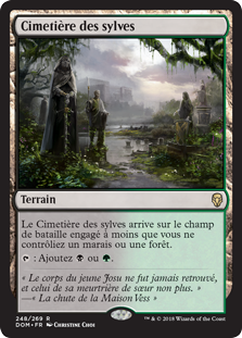 Cimetière des sylves - Dominaria