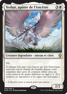 Teshar, apôtre de l'Ancêtre - Dominaria