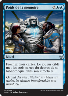 Poids de la mémoire - Dominaria