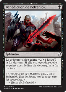 Bénédiction de Belzenlok - Dominaria