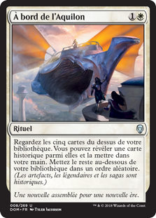 À bord de l'Aquilon - Dominaria