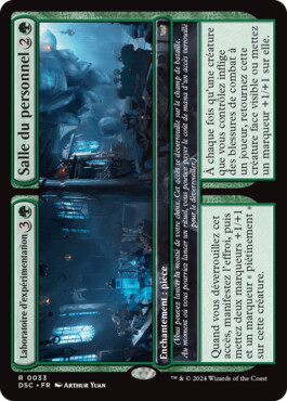 Laboratoire d'expérimentation // Salle du personnel - Mornebrune : la Maison de l’horreur Commander