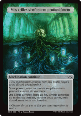 Mes vrilles s'enfoncent profondément - Mornebrune : la Maison de l’horreur Commander