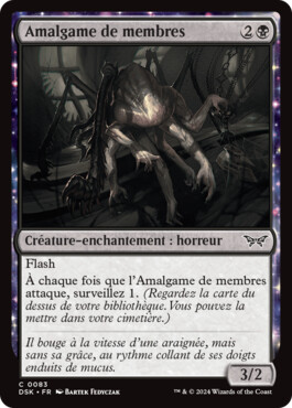 Amalgame de membres - Mornebrune : la Maison de l’horreur