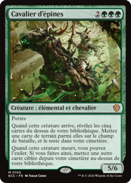 Cavalier d'épines - Lorwyn Eclipsé Commander