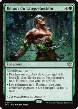 Retour du Languebestion - Lorwyn Eclipsé Commander