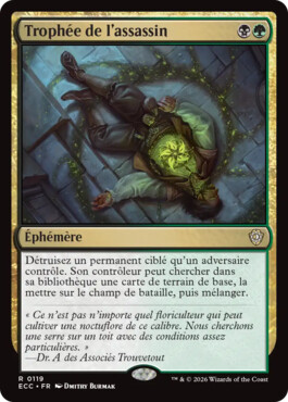Trophée de l'assassin - Lorwyn Eclipsé Commander