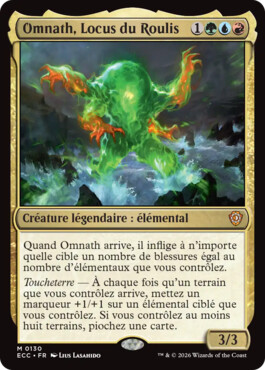 Omnath, Locus du Roulis - Lorwyn Eclipsé Commander