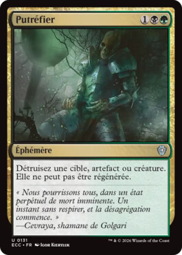 Putréfier - Lorwyn Eclipsé Commander