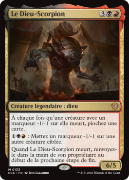 Le Dieu-Scorpion - Lorwyn Eclipsé Commander
