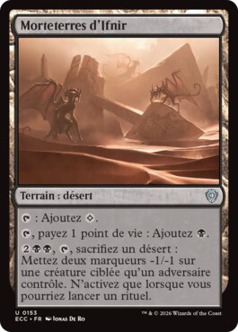 Morteterres d'Ifnir - Lorwyn Eclipsé Commander