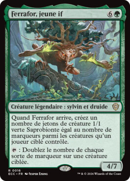 Ferrafor, jeune if - Lorwyn Eclipsé Commander