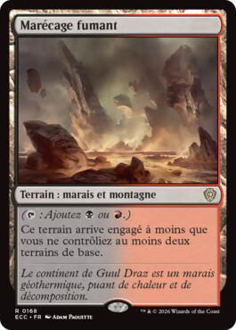 Marécage fumant - Lorwyn Eclipsé Commander