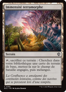 Immensité terramorphe - Lorwyn Eclipsé Commander