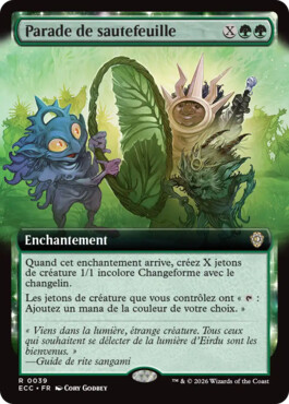 Parade de sautefeuille - Lorwyn Eclipsé Commander