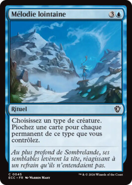 Mélodie lointaine - Lorwyn Eclipsé Commander